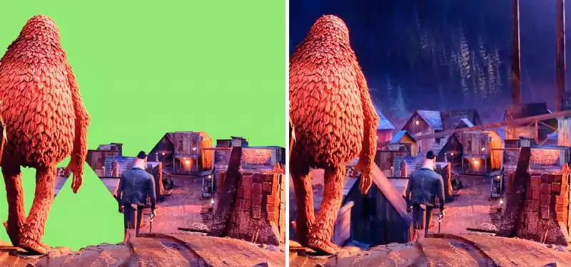 How they did It: The "Missing Link" production designer Nelson Laurie about the complexity of hybrid production