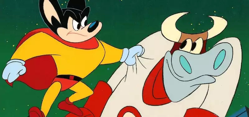 The "Mighty Mouse" feature is being developed again at Paramount