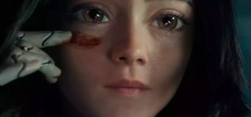 The new "Alita: Battle Angel" trailer highlights the details of its animated lead