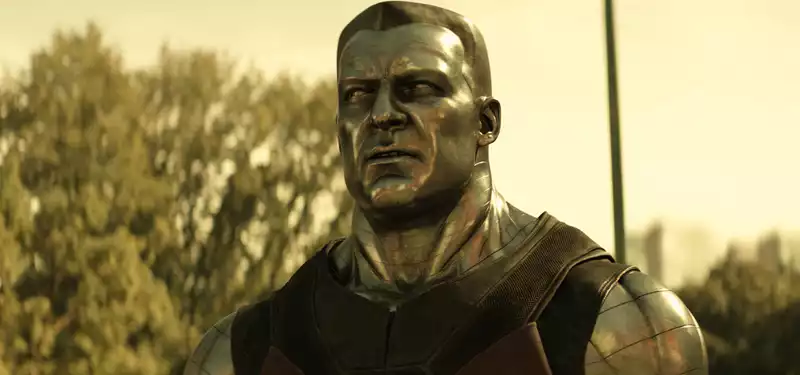 What do you need to do to make a metal character like a colossus from "Deadpool 2