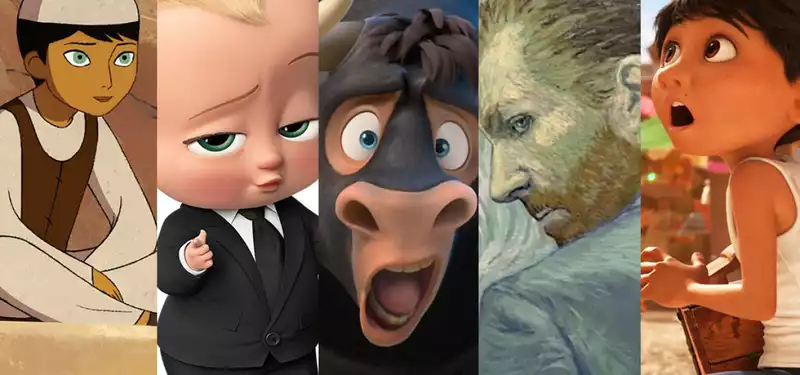 2018 Academy Award Nominations: Animated Feature, Short Animation, VFX