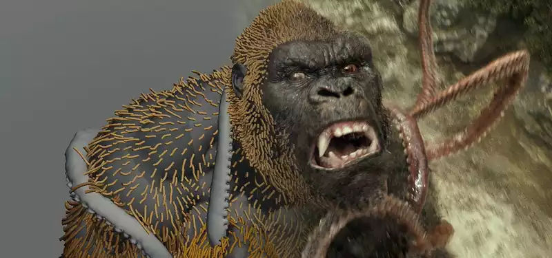 Why was the character animation in "Kong: Skull Island" done in a different way than you thought