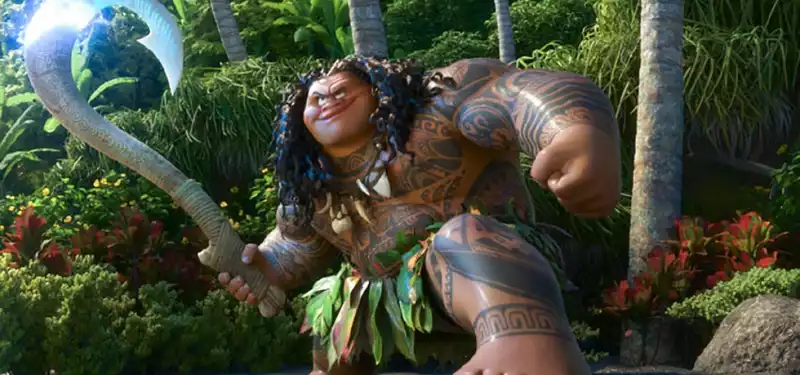 The angry writer of the "New York Times" asks Disney: Why did you draw Maui so big in "Moana-