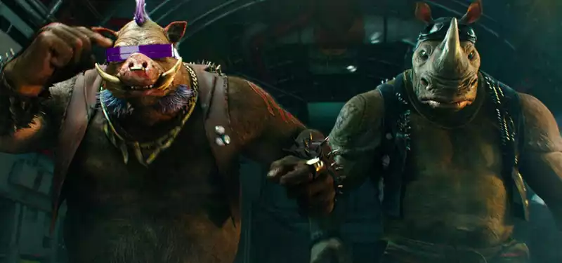 The technology behind Bebop and Rocksteady-S comics becomes 'Teenage Mutant Ninja Turtles: Out of the Shadows'