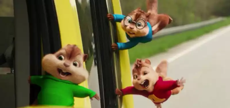 First Appearance: "Alvin and Chipmunks: Road Chips" Trailer