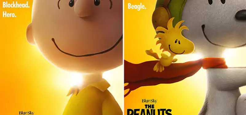 "Peanut Movie" poster - and why the characters look in great detail in them