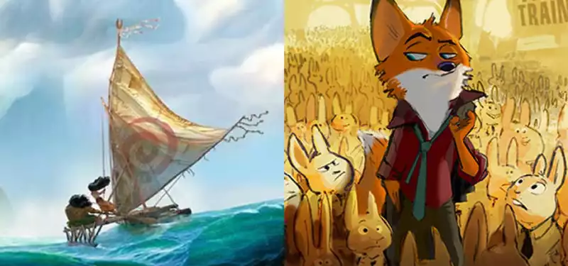 Disney will release both "Zootopia" and "Moana" in 2016