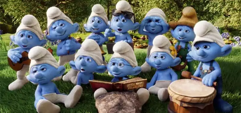 Kelly Asbury directs all the animated "Smurfs" features