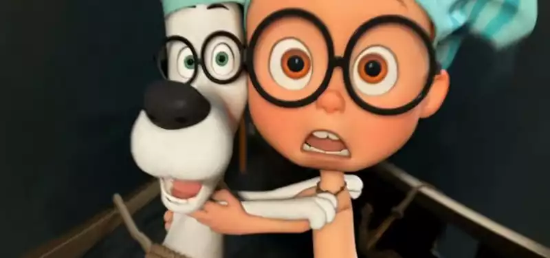 the peabody and sherman trailer has arrived.