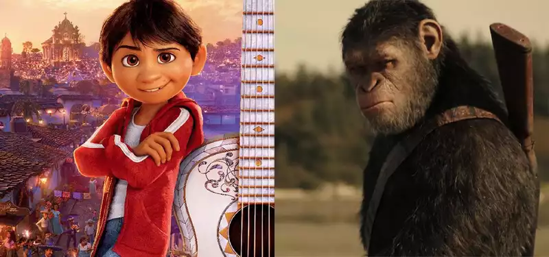 "Coco, "War for the Planet of the Apes," and "Game of Thrones" dominate the Ves Awardswall