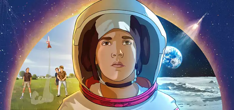 Richard Linklater's "Apollo 10: Childhood in the Space Age" looks like a unique animated film