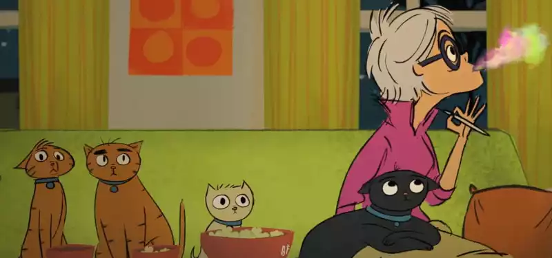 The Nft-funded animated series - Stoner Cat, - was co-created by Pixar vet Ash Brannon and fined Fin1M by the Sec.