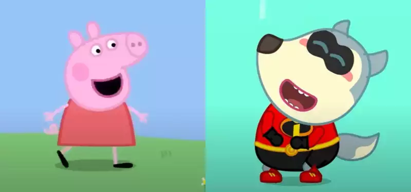 Lawsuits, counter suits, and Youtube takedowns: A copyright battle between their own "Peppa Pig" and "Wolfoo".