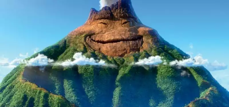 First rendering of the Pixar film "Lava