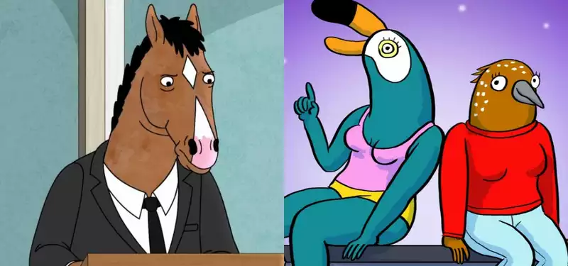 There is no crossover episode between "Bojack Horseman" and "Tuca & Bertie".