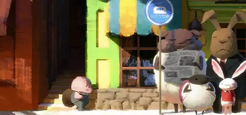 Watch a clip of "The Dam Keeper" by Pixar's Dice Tsutsumi and Robert Kondo