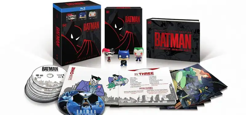 The remastered "Batman: The Animated Series" will appear on Blu-ray on May 10.