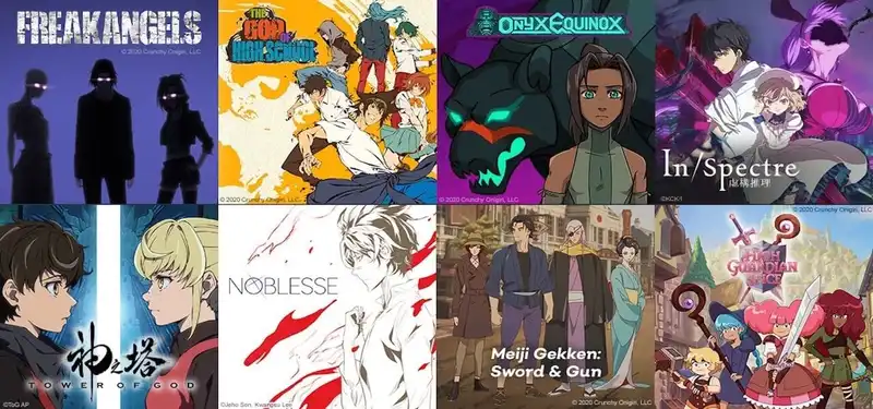 Crunchyroll Announces First Group of Original Programs