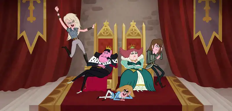 Sean Zelles Spoofs Kings and Punks in CN's New Miniseries "All Hail the Kings"