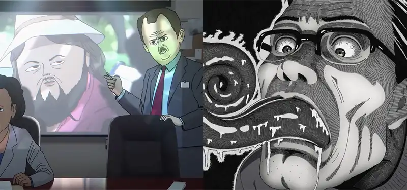 Adult Swim Releases First Footage of Two New Series, "Uzumaki" and "Common Side Effects"